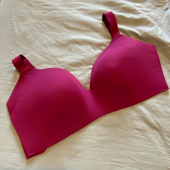 Purple no wire bra - Picture 2 of 4